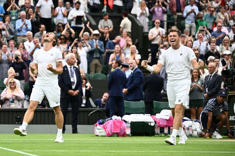 Skupski, de 33 anos, e Koolhof, de 34, começaram a jogar juntos há um ano e meio