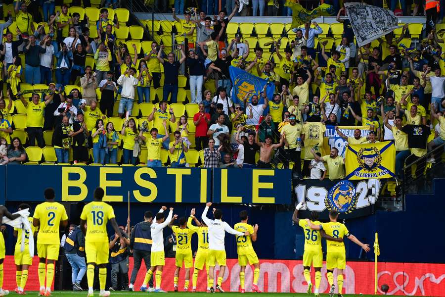 El Villarreal, a un paso de regresar a la Champions League