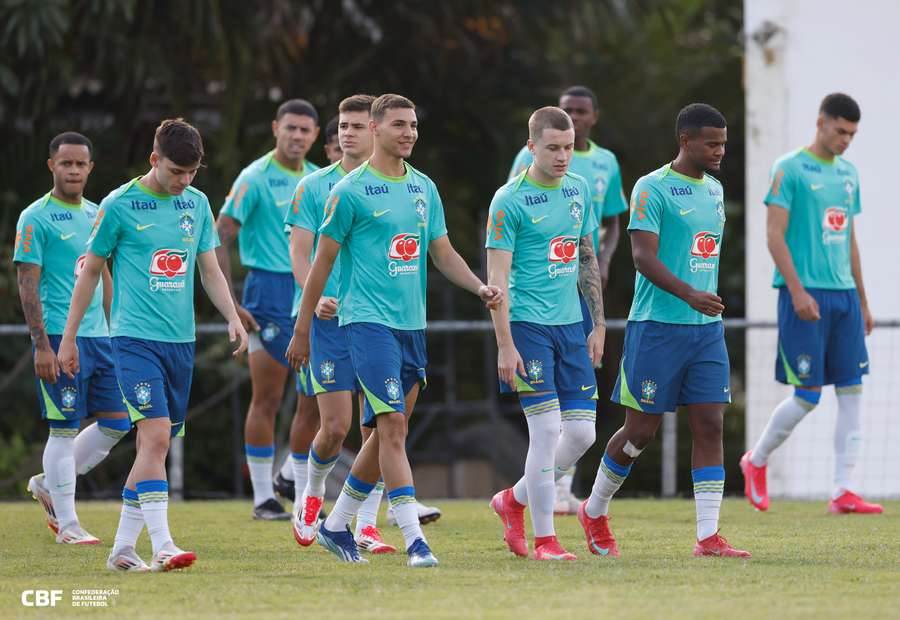 Seleção Brasileira Sub-20 treina em Caracas, na Venezuela Seleção Brasileira Sub-20 treina em Caracas, na Venezuela