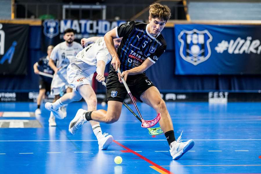 Jakub Kopecký v dresu Helsingborgu.