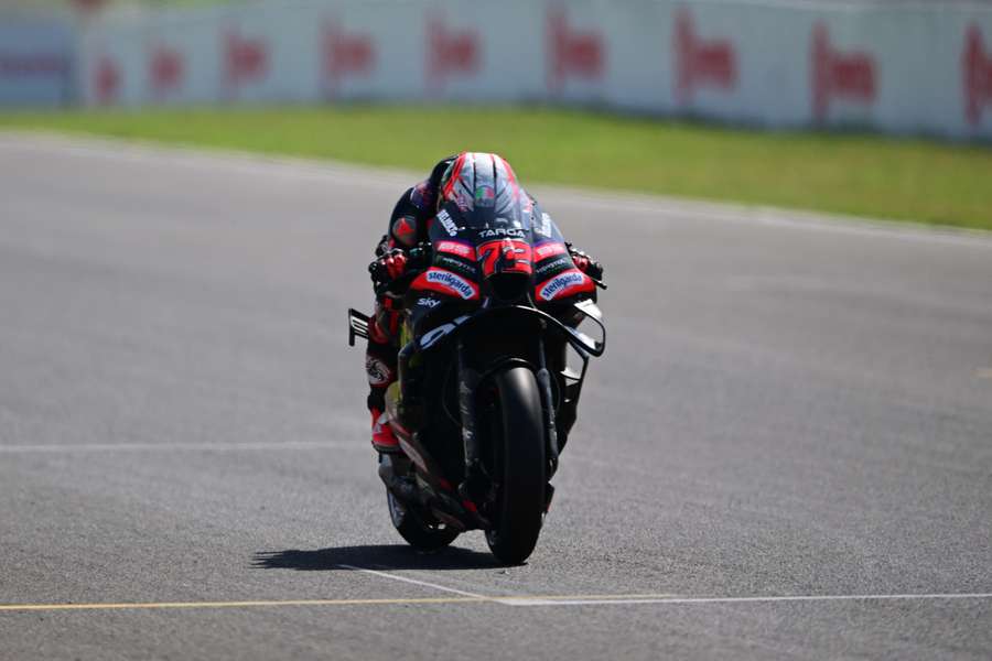 Marco Bezzecchi in action