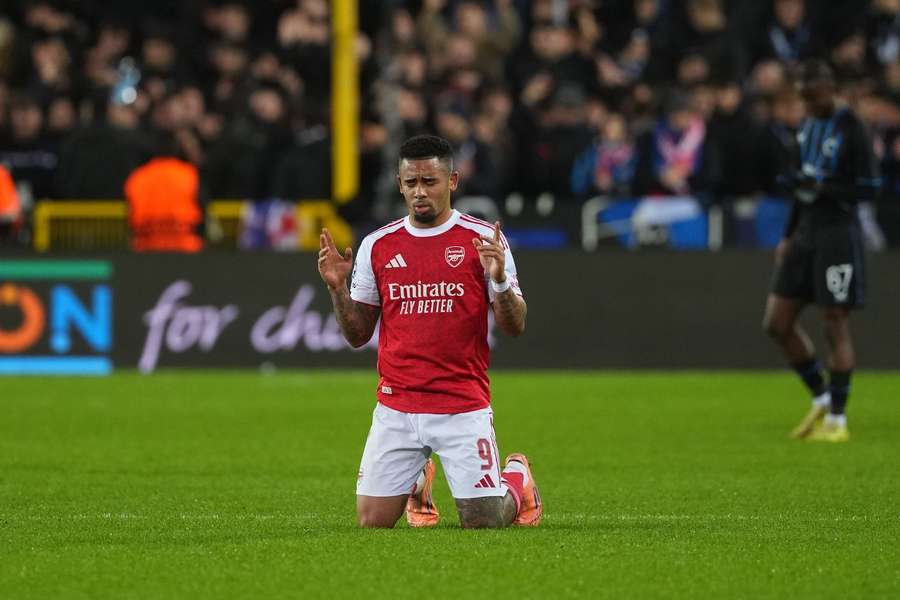 Gabriel Jesus celebrates Arsenal return: I want to say thank you to God