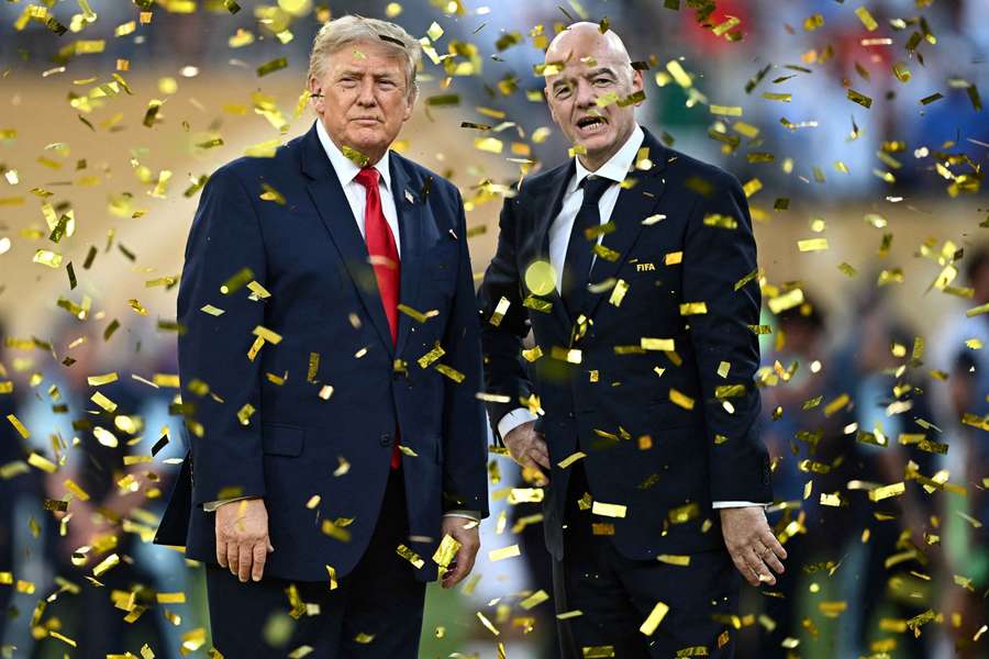 Donald Trump vuole Gianni Infantino all'Onu Donald Trump vuole Gianni Infantino all'Onu