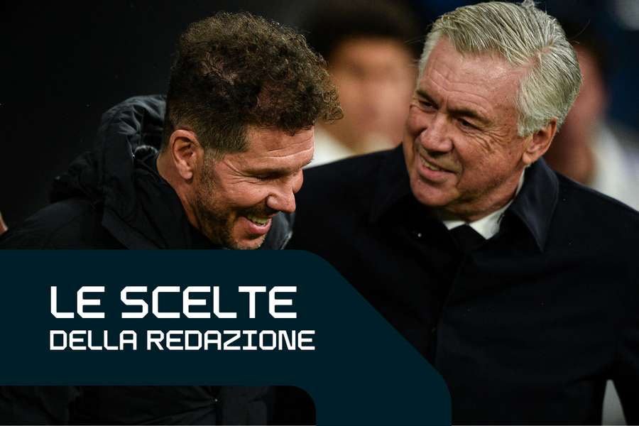 Simeone e Ancelotti si sfideranno nel derby madrileno