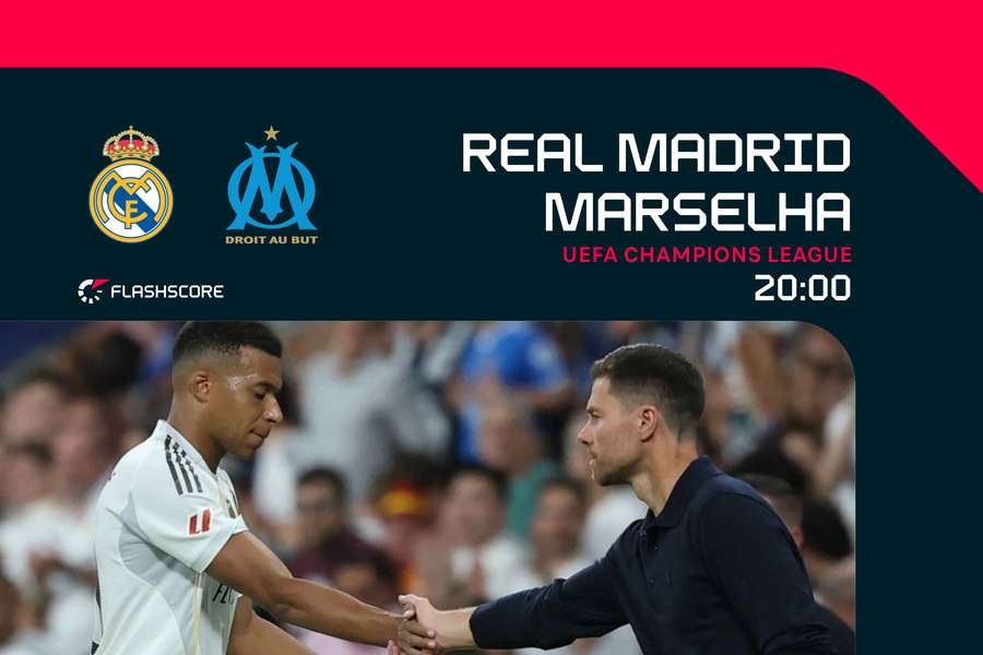 Mbappé cumprimenta Xabi
