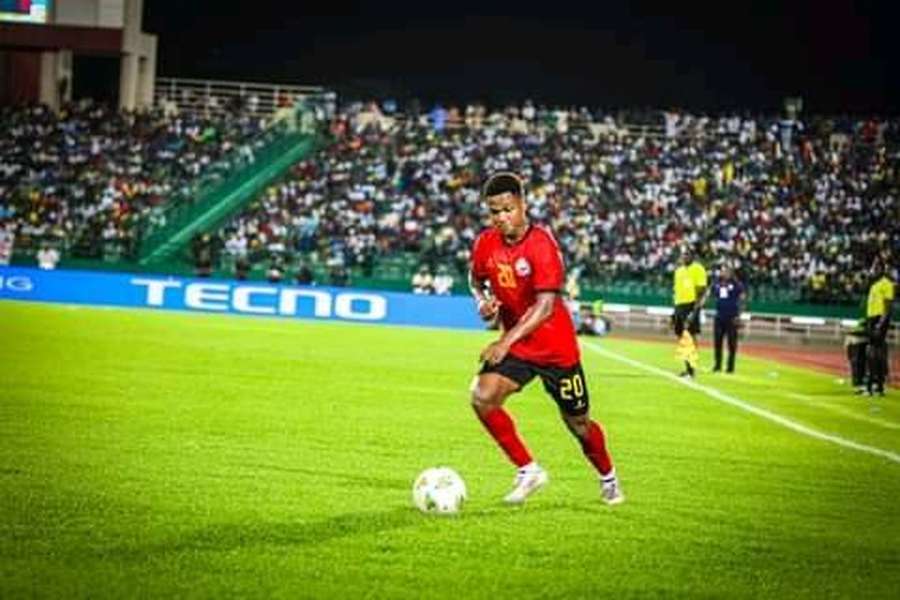 Geny Catamo foi titular pela seleção de Moçambique