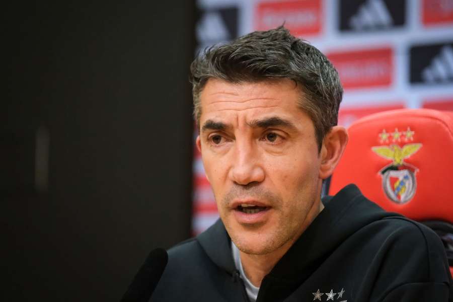 Bruno Lage, treinador do Benfica