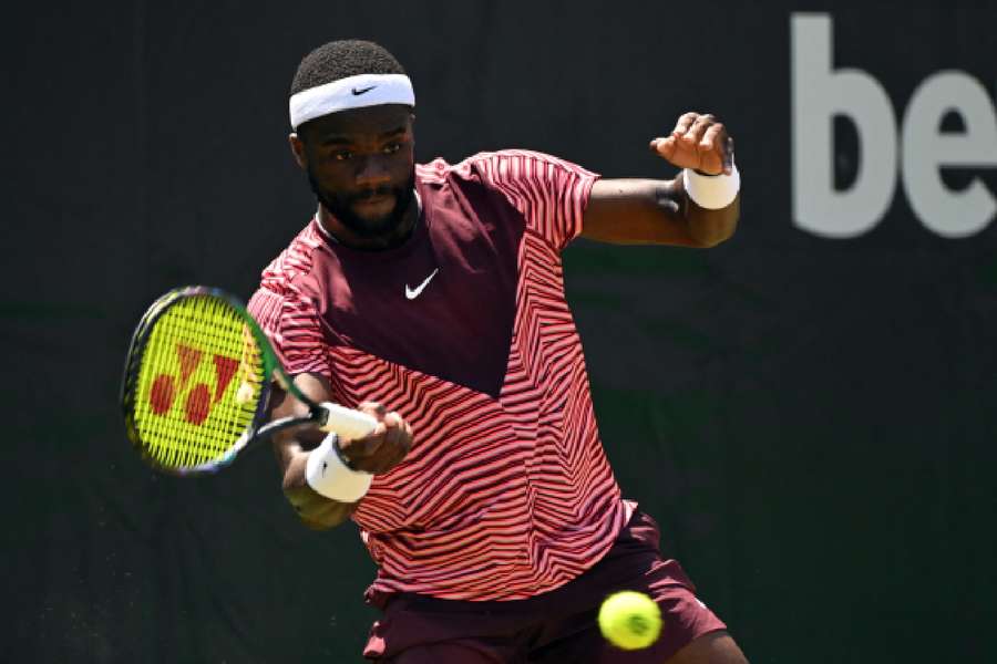 Frances Tiafoe aus den USA steht Struff in Stuttgart noch im Weg.