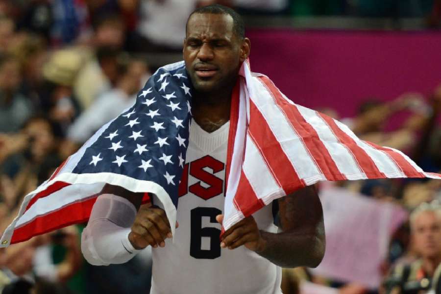 LeBron James será o grande líder da equipe e vai em busca do terceiro ouro olímpico