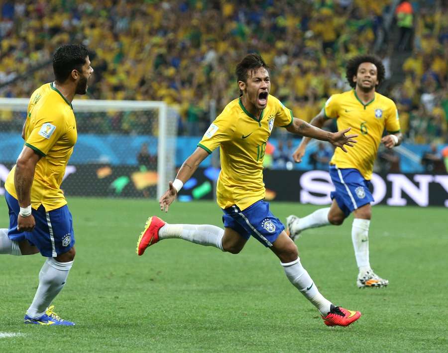 Neymar ustrzelił dublet w meczu otwarcia mistrzostw świata w Brazylii