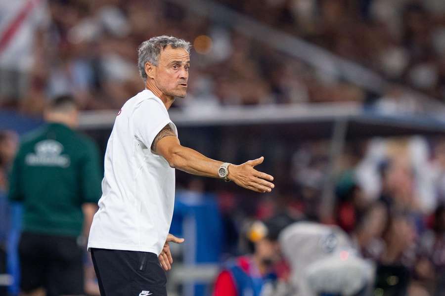 PSG boss Luis Enrique