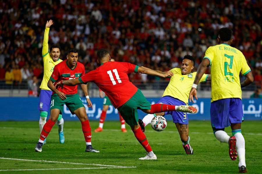 Boufal i Sabiri zapewniają Maroku wygraną z Brazylią