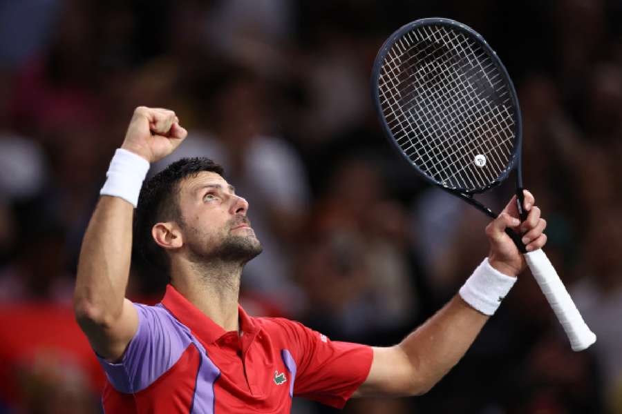Djokovic wasn't at his best but got the win