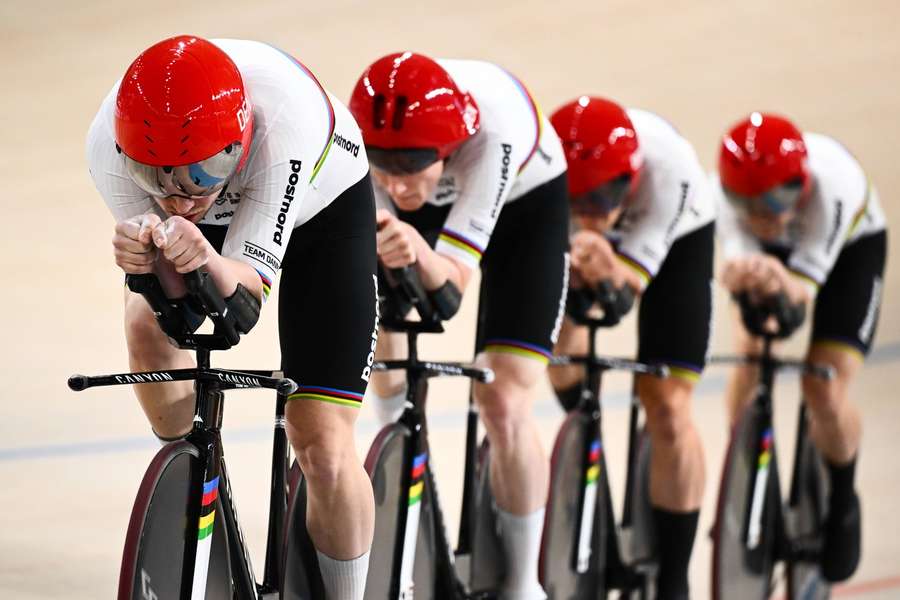 Lasse Normann Leth, Frederik Rodenberg, Rasmus Lund and Tobias Aagaard won the gold for Denmark