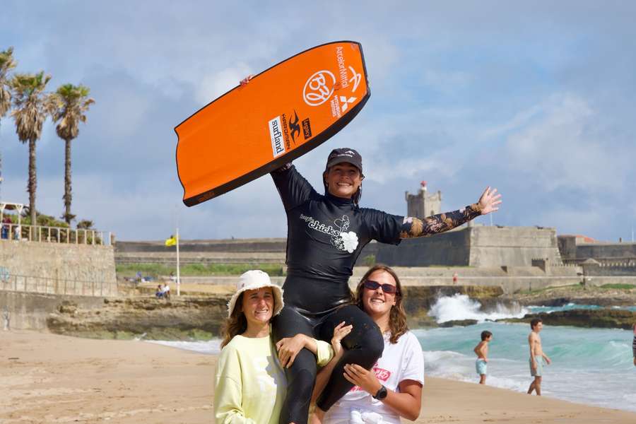 Luna Hardman, vencedora da etapa do Europeu Open