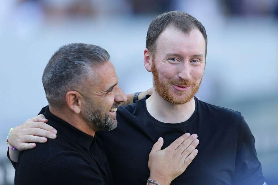 Rui Borges e Ian Cathro