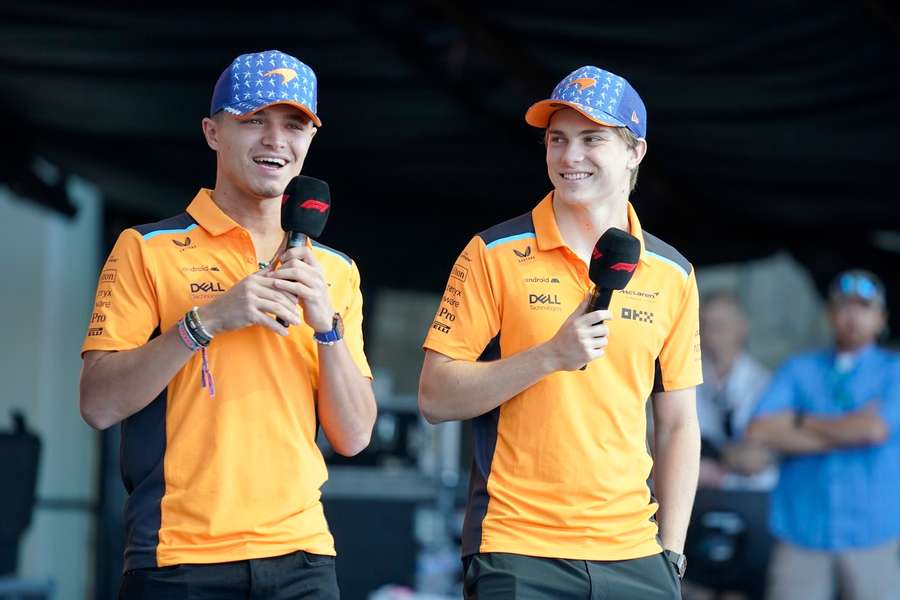 A McLaren quer renovar com sua dupla de pilotos