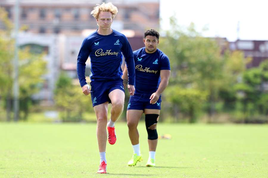 Carter Gordon training in Japan last week. Carter Gordon training in Japan last week.