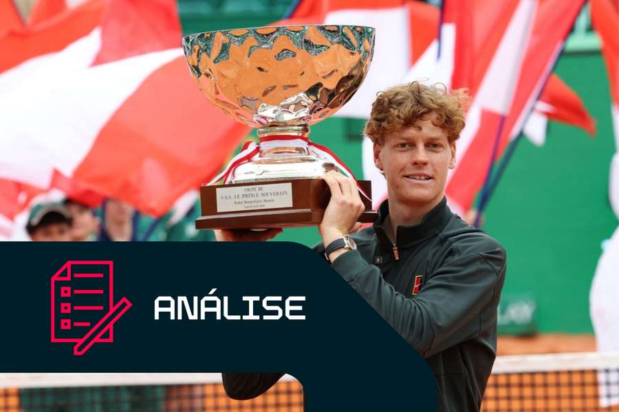 Sinner comemora o título de Monte Carlo