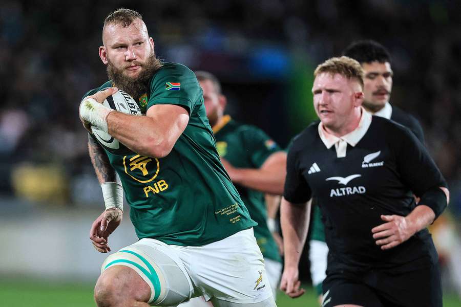South Africa's RG Snyman could face New Zealand in unfamiliar Baltimore