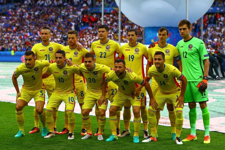 Naționala României înainte de partida cu Franța de la EURO 2016, ultima participare a ”tricolorilor” la un turneu final