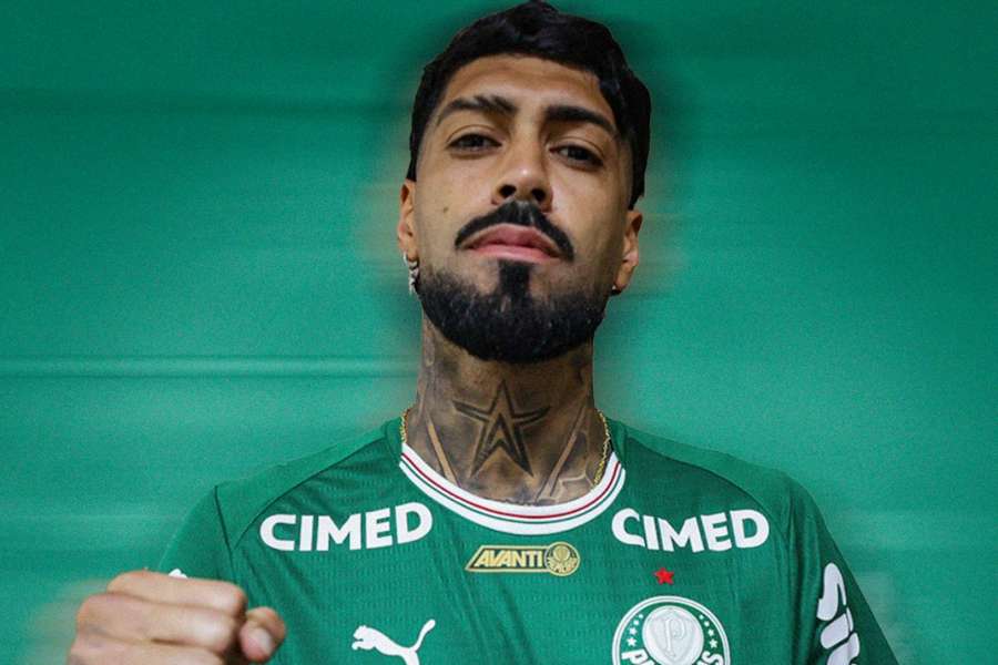 Alexander Barboza com a nova camisola