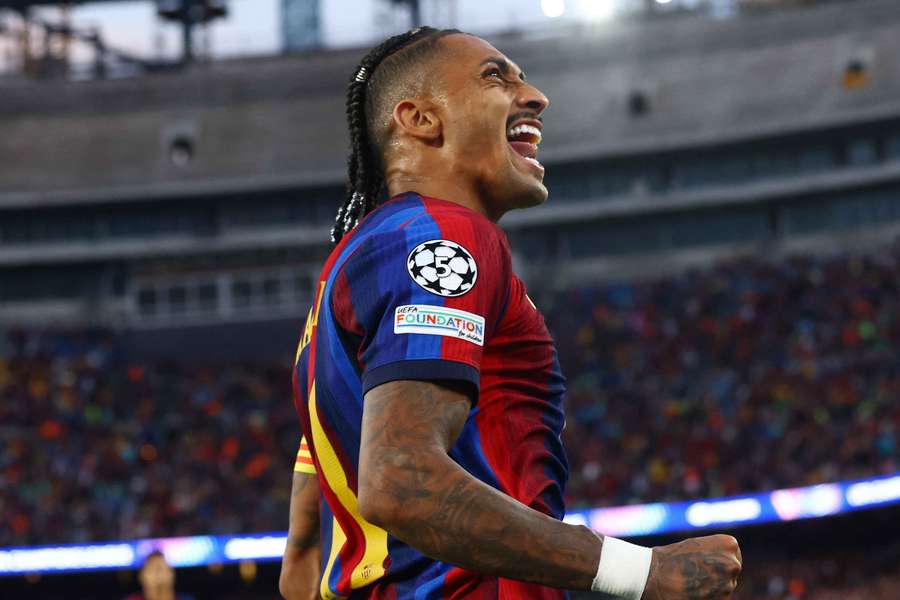 Raphinha vive grande fase no Barcelona Raphinha vive grande fase no Barcelona