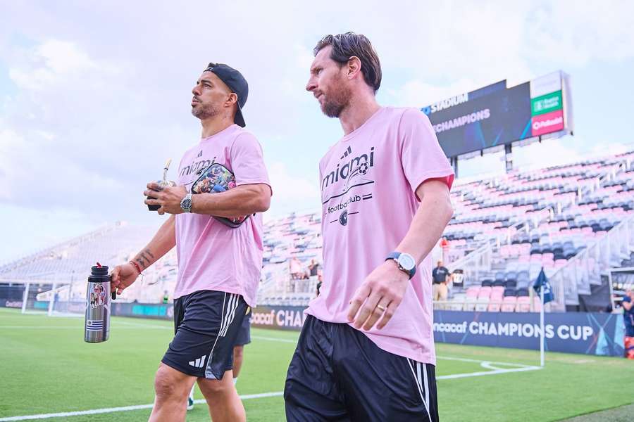 Lionel Messi și Luis Suarez, coechipieri la Inter Miami