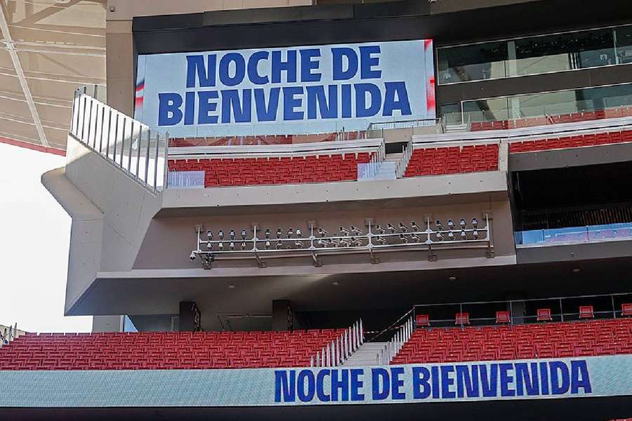 Atlético de Madrid apresentou reforços aos adeptos