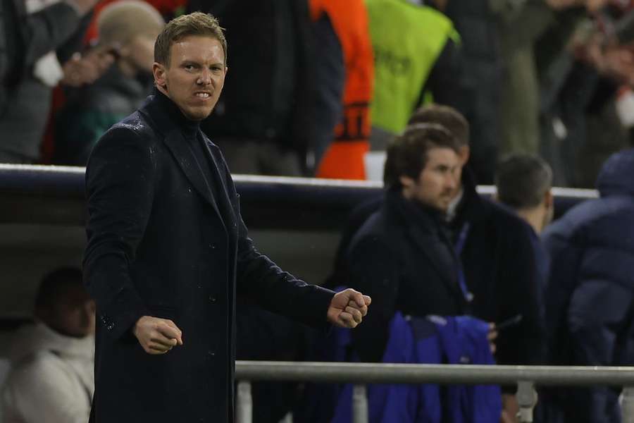 Julian Nagelsmann destacou melhoria de comportamento da equipa na segunda parte