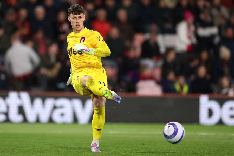 Kepa Arrizabalaga esteve no Bournemouth emprestado pelo Chelsea