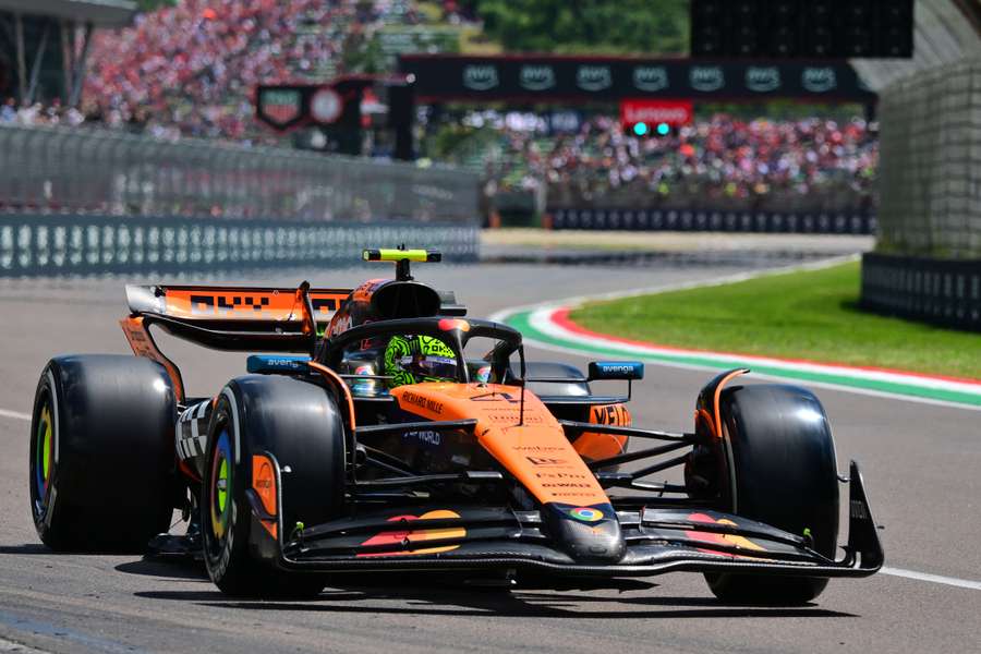 Lando Norris a Imola