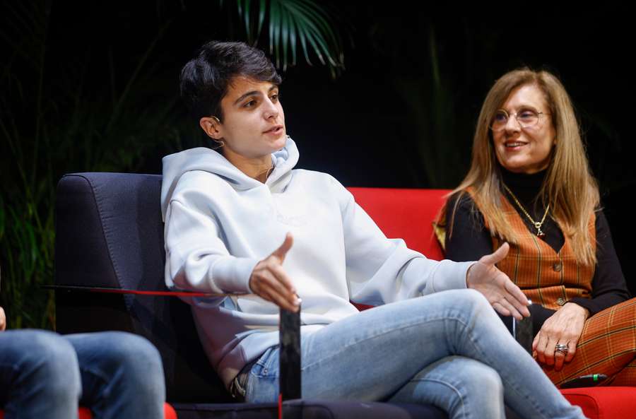 María Pérez, durante el foro