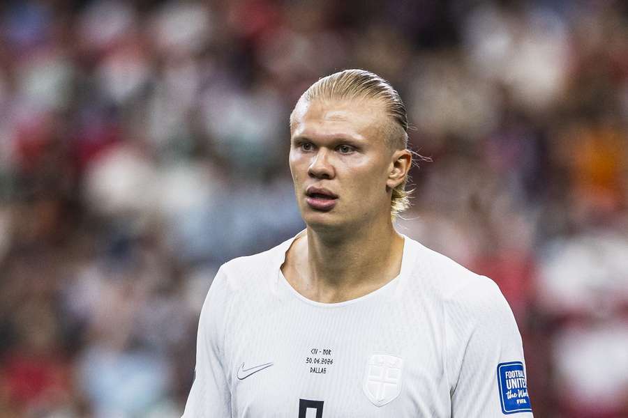 Erling Braut Haaland scored the winning goal for Norway in the 2-1 win against the Ivory Coast