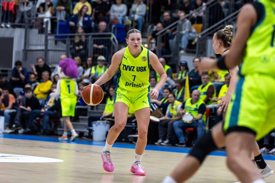 Basketbalistky USK Praha jasně přemohly Gdyni.