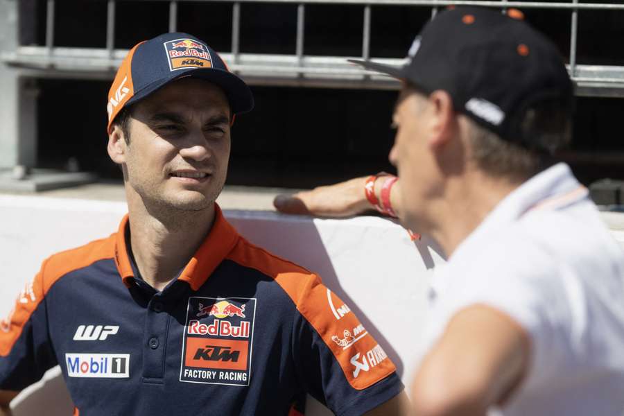 Dani Pedrosa seguirá ayudando al desarrollo de la KTM RC 16