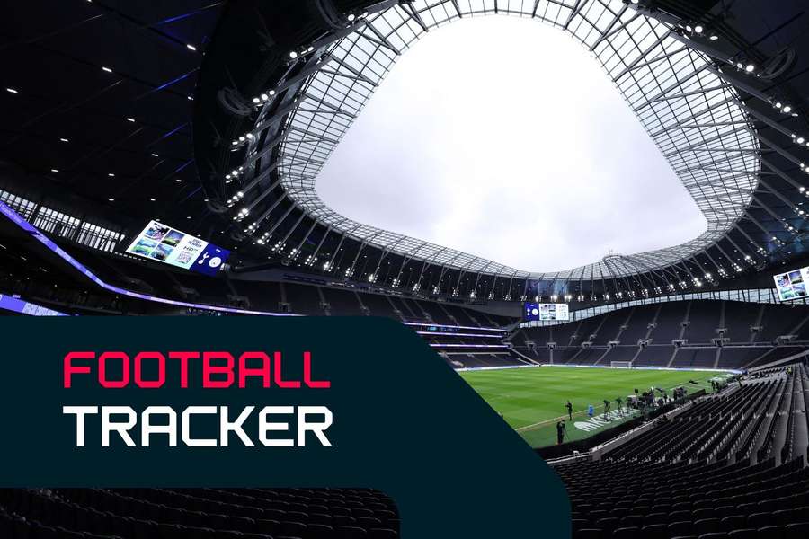 General view inside the Tottenham Hotspur Stadium before the match 