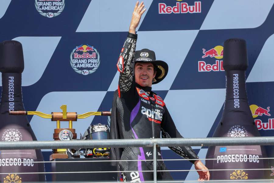 Hiszpan Maverick Vinalesa został triumfatorem wyścigu MotoGP o Grand Prix USA