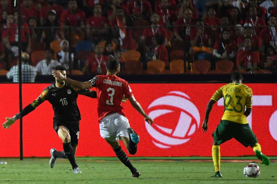 Thembinkosi Lorch scored the winner against Egypt in 2019. 