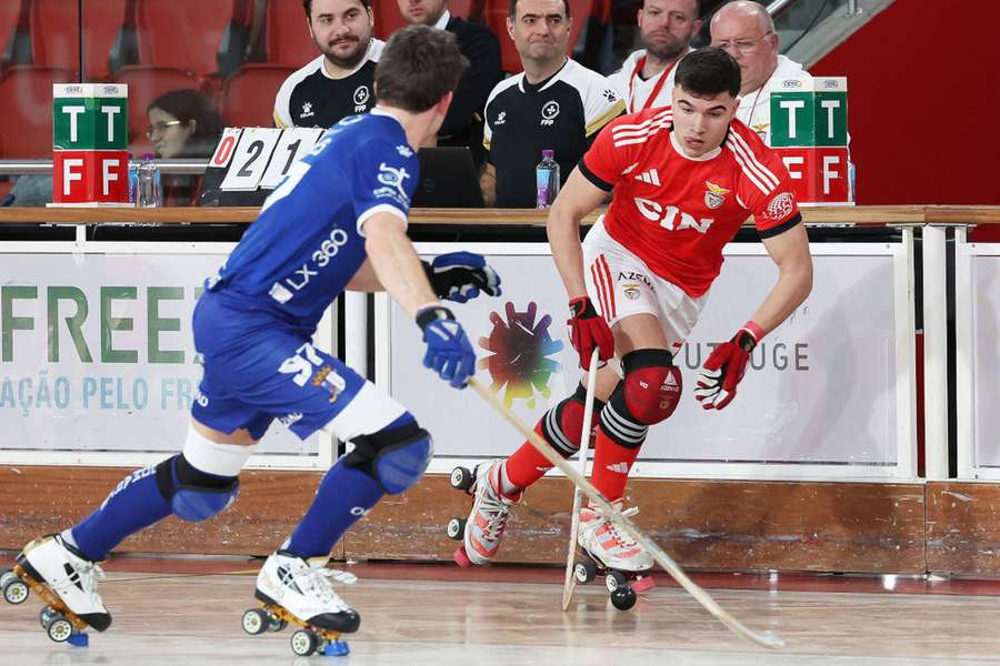 Benfica bateu de forma categórica o OC Barcelos Benfica bateu de forma categórica o OC Barcelos