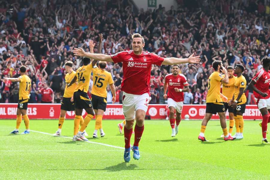 Wood scores as Forest and Wolves play out low-scoring draw