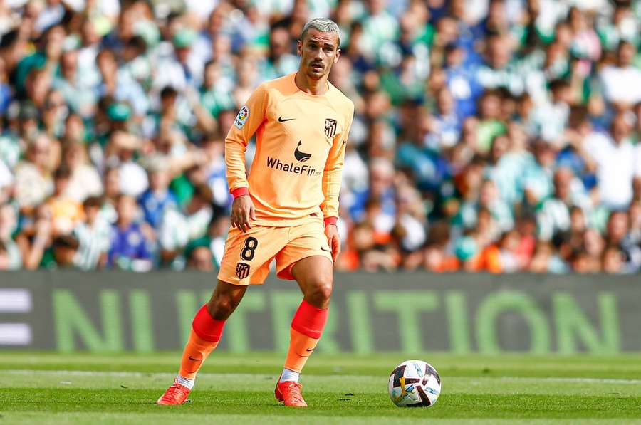Antoine Griezmann a permis aux siens de remporter les trois points au Benito-Villamarín .