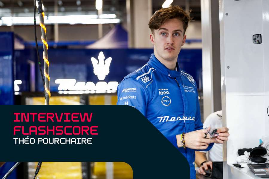 Théo Pourchaire, le 12 février dernier à Djeddah pour les Rookie Tests de Formule E. Théo Pourchaire, le 12 février dernier à Djeddah pour les Rookie Tests de Formule E.