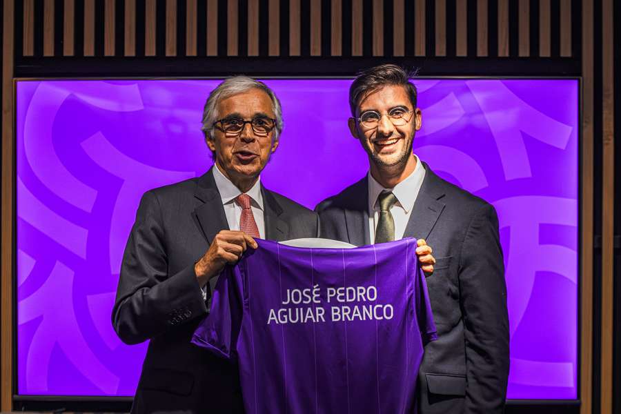 O presidente da Assembleia da República, José Pedro Aguiar-Branco e o presidente da FADU, Diogo Braz O presidente da Assembleia da República, José Pedro Aguiar-Branco e o presidente da FADU, Diogo Braz