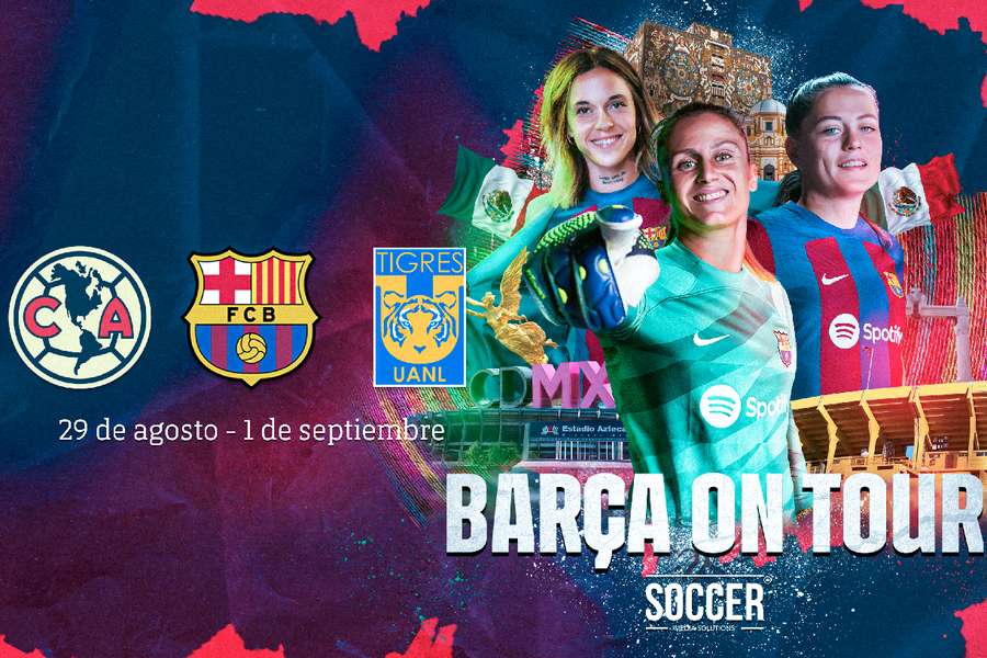El Barça femenino se irá de gira por México