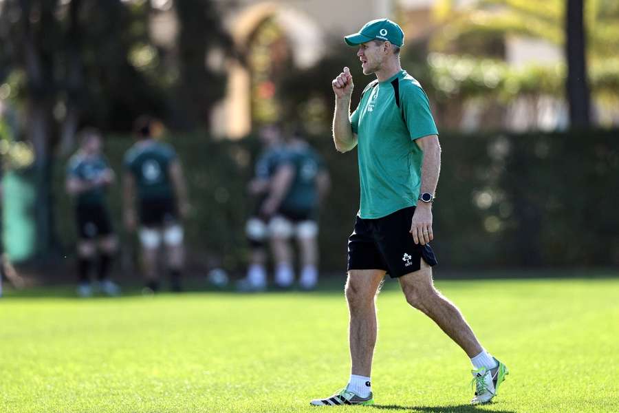 Ireland coach Simon Easterby