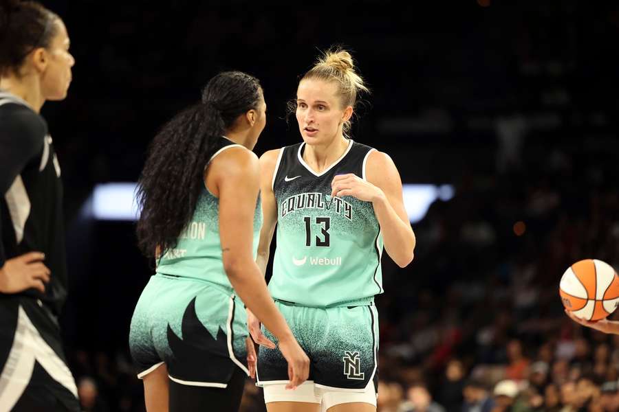 Leonie Fiebich hat ihren Platz in der WNBA schnell gefunden.