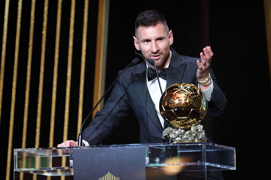 Lionel Messi wins record eighth Ballon d'Or