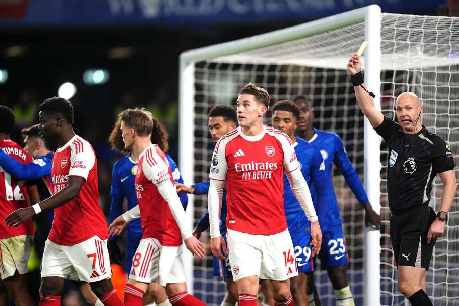 Es war eine zerfahrene Partie mit vielen Karten.