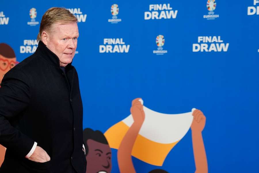 Bondscoach Ronald Koeman: 'Prima loting voor Nederlands Elftal'